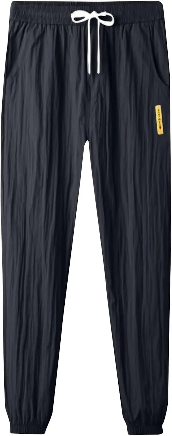 Bevawear Glide Pants Mens Glidepants - Unisex Quick Dry Pull-On Stretch Pants Lightweight Active Stretch Pants Jogger
