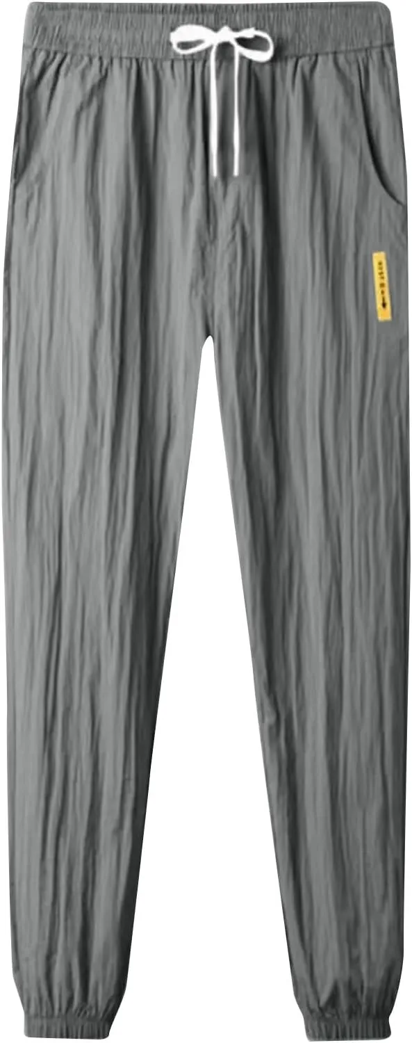 Bevawear Glide Pants Mens Glidepants - Unisex Quick Dry Pull-On Stretch Pants Lightweight Active Stretch Pants Jogger