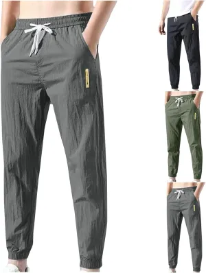 Bevawear Glide Pants Mens Glidepants - Unisex Quick Dry Pull-On Stretch Pants Lightweight Active Stretch Pants Jogger