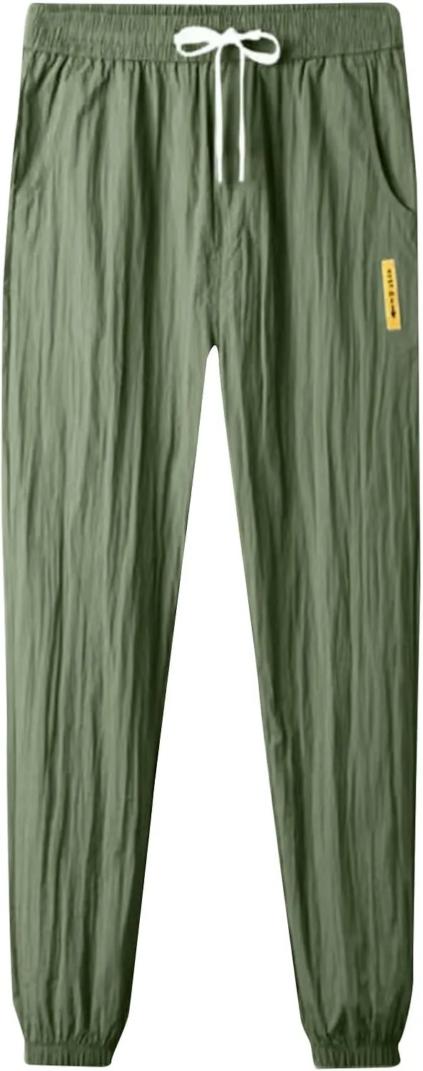 Bevawear Glide Pants Mens Glidepants - Unisex Quick Dry Pull-On Stretch Pants Lightweight Active Stretch Pants Jogger
