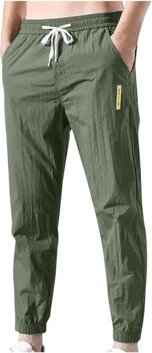 Bevawear Glide Pants Mens Glidepants - Unisex Quick Dry Pull-On Stretch Pants Lightweight Active Stretch Pants Jogger