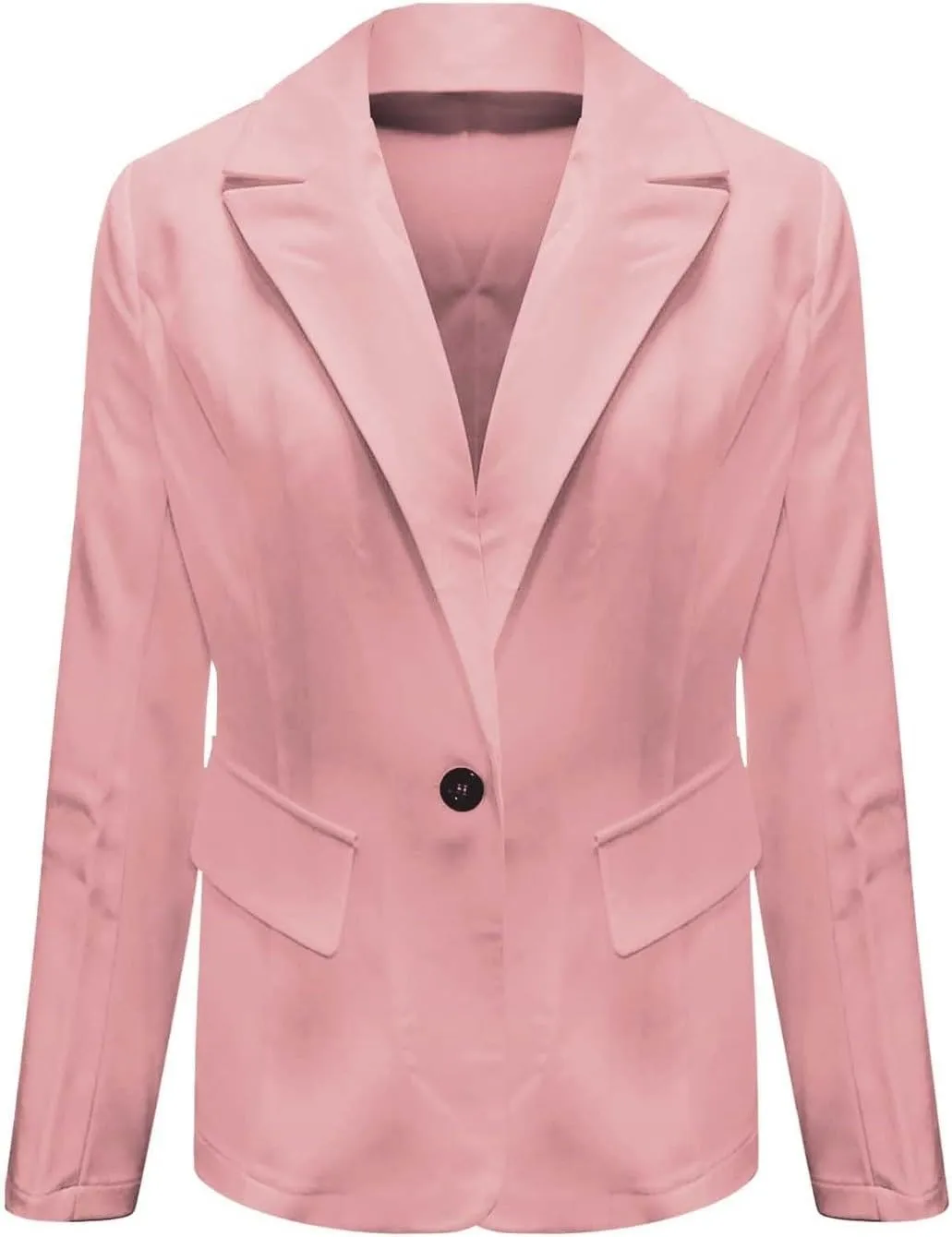 Blazers for Women Business Casual Blazer Open Front Cardigan Long Sleeve Notch Collar Blazer Work Office Suit Jacket