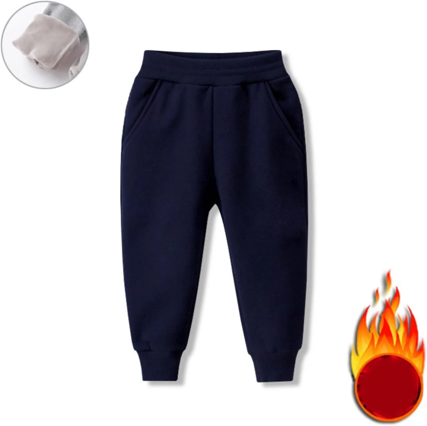 Boys Girls Sweatpants Todler Jogger Pants Casual Athletic Pull on Pants Unisex Sport Pants with Pockets