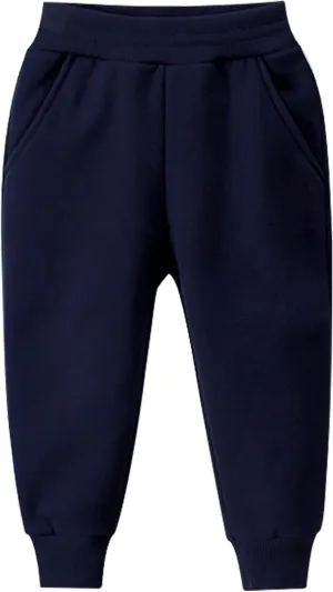 Boys Girls Sweatpants Todler Jogger Pants Casual Athletic Pull on Pants Unisex Sport Pants with Pockets