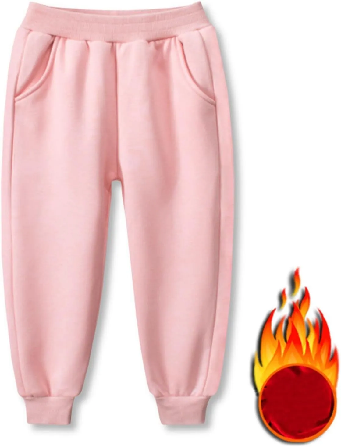 Boys Girls Sweatpants Todler Jogger Pants Casual Athletic Pull on Pants Unisex Sport Pants with Pockets