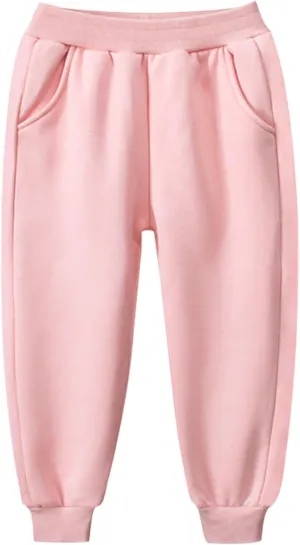 Boys Girls Sweatpants Todler Jogger Pants Casual Athletic Pull on Pants Unisex Sport Pants with Pockets