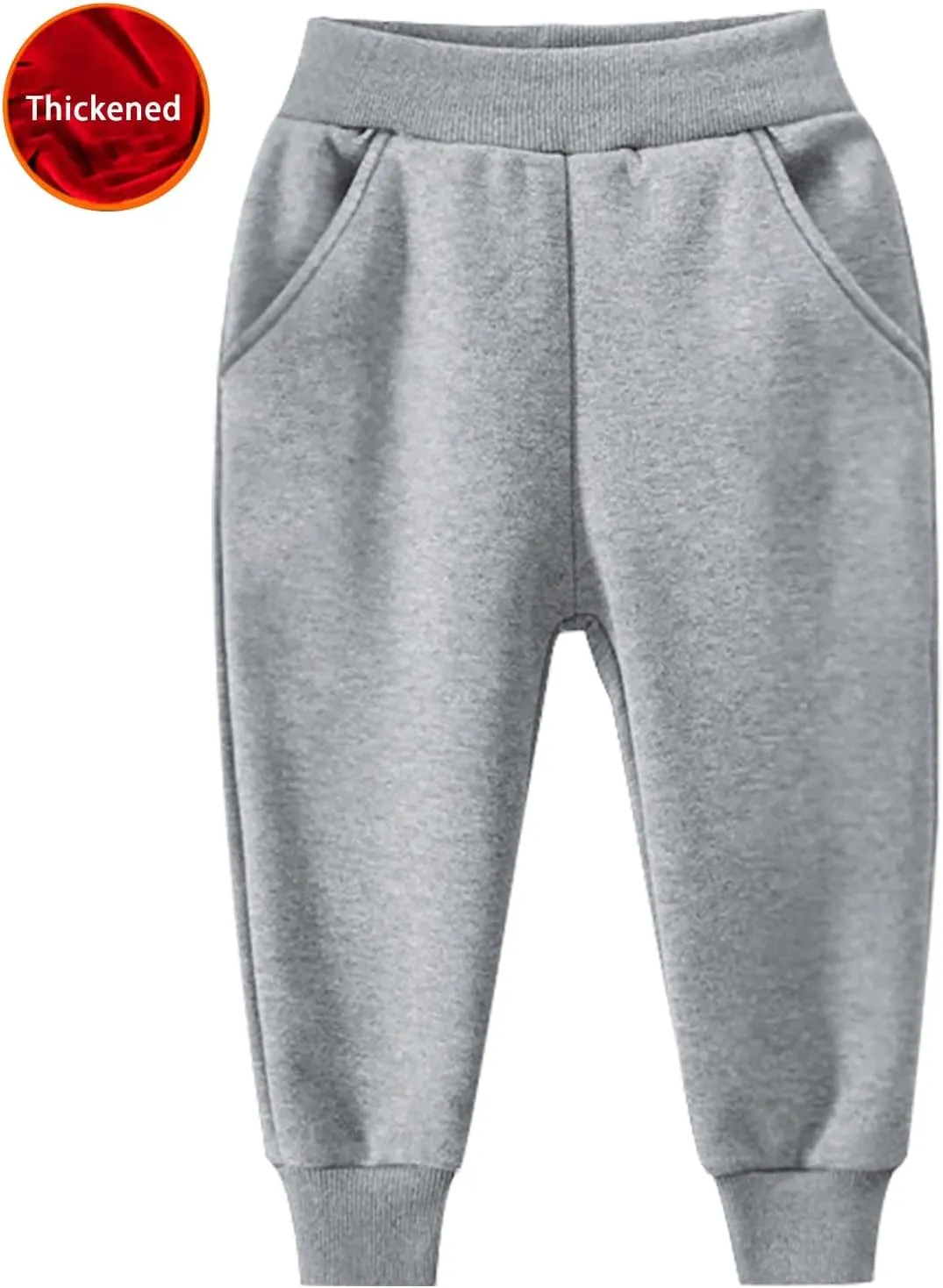 Boys Girls Sweatpants Todler Jogger Pants Casual Athletic Pull on Pants Unisex Sport Pants with Pockets