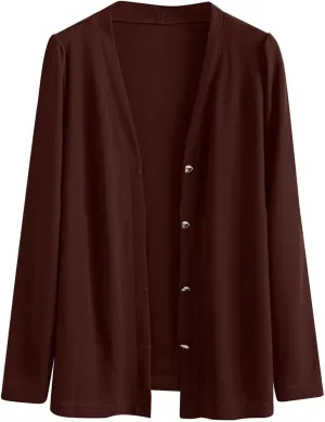 Cardigan Women Sleeve Ice Silk Knit with Skirt V Neck Cardigan Black Sweatshirt Women's Cardigan Sweaters Oversized