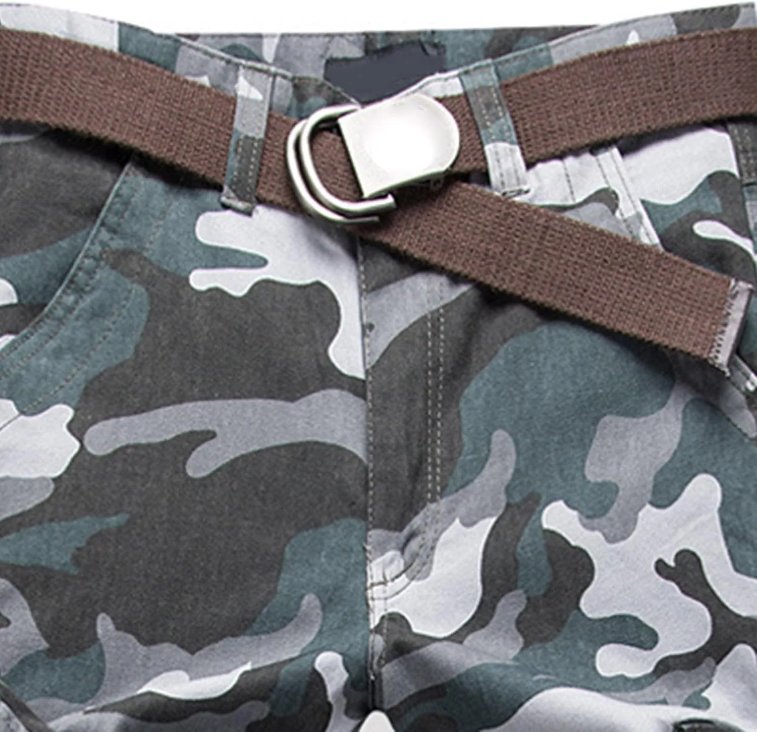 Cargo Pants for Men Relaxed Fit Camo Sweatpants with 8 Pockets Military Army Combat Hiking Pant Baggy Casual Trousers