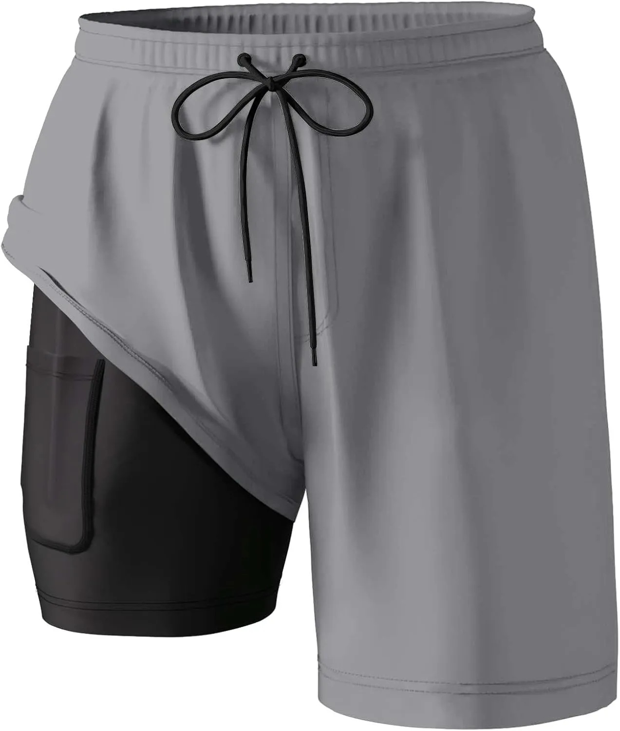 Cargo Work Trousers Men Beach Casual Pull On Pants Gym Athletic Sweatpants Pockets Joggers Jog Pants Trousers