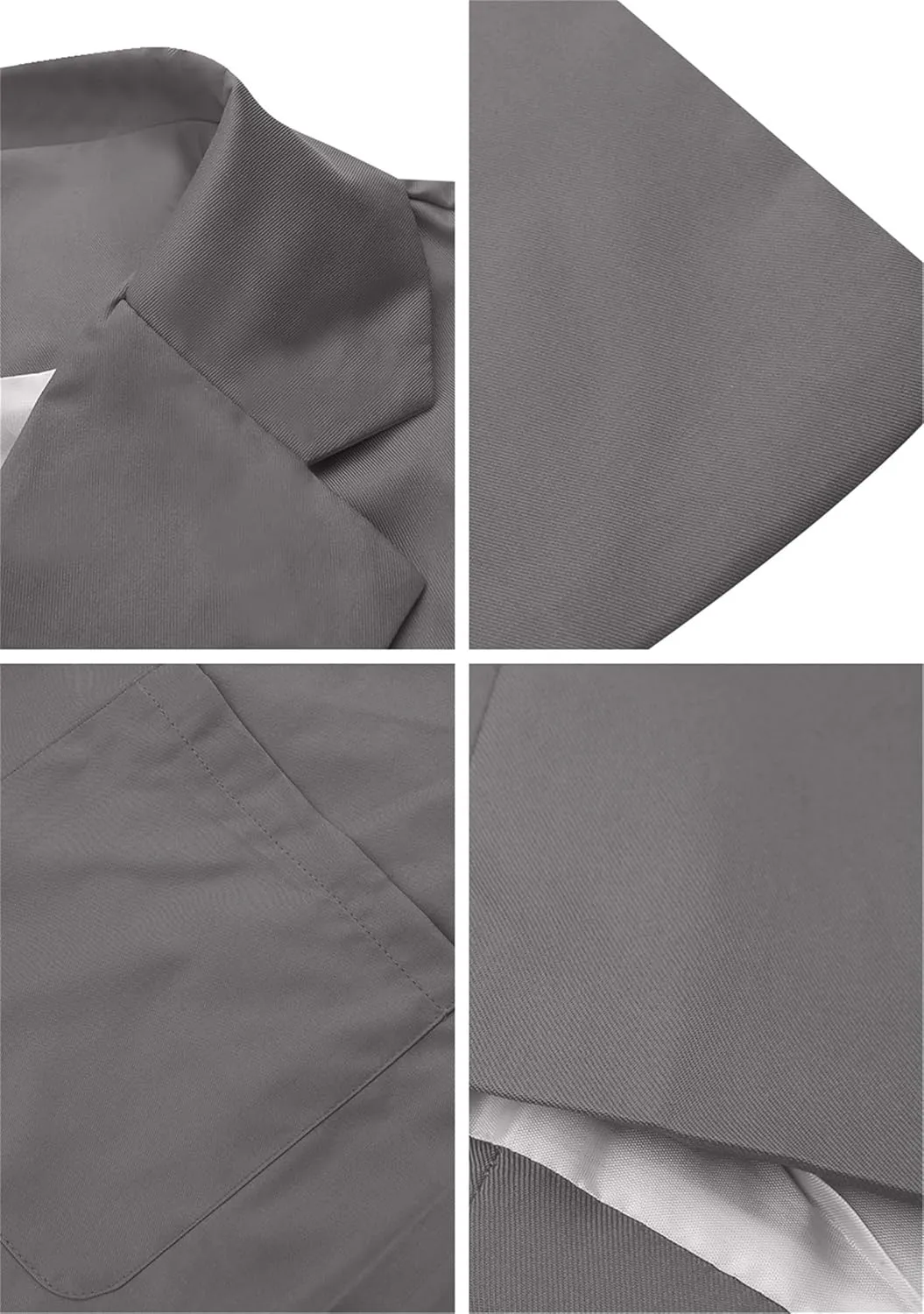 DIACACY Women’s Open Front Long Sleeve Blazers Jacket Solid Color Plus Size Comfy Blazers