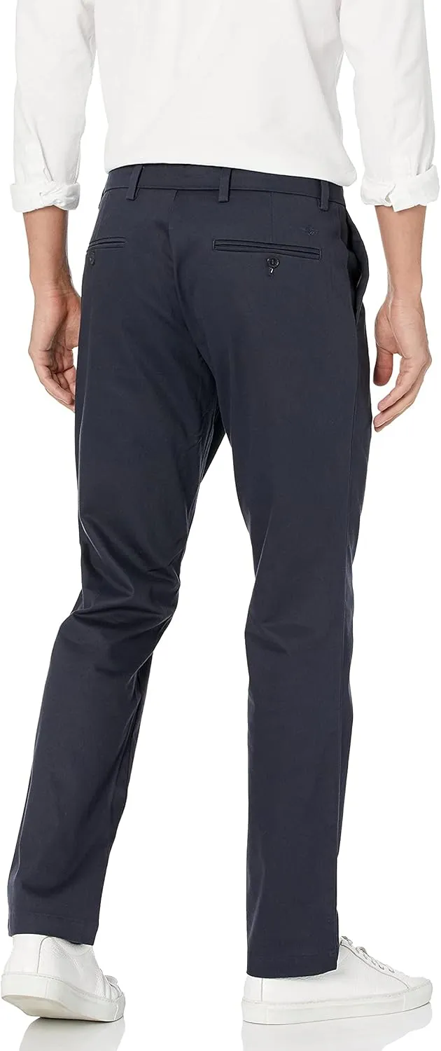 Dockers Men's Athletic Fit Signature Khaki Lux Cotton Stretch Pants