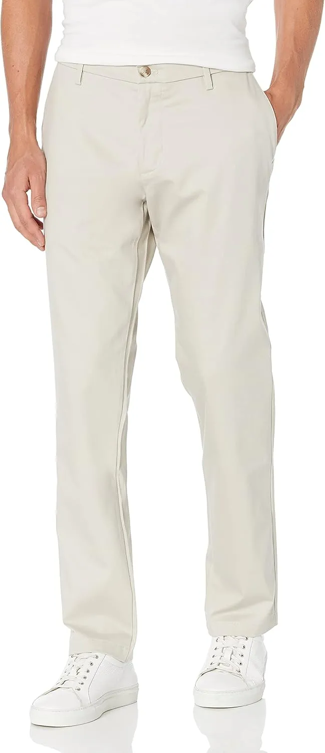 Dockers Men's Athletic Fit Signature Khaki Lux Cotton Stretch Pants
