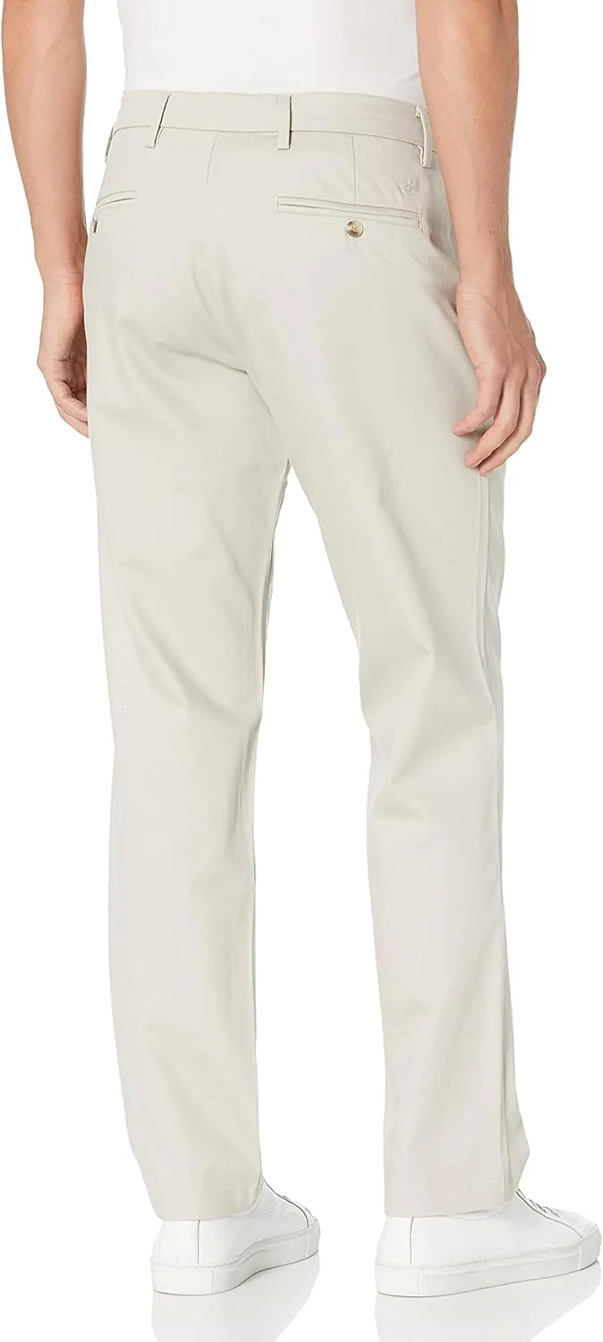 Dockers Men's Athletic Fit Signature Khaki Lux Cotton Stretch Pants