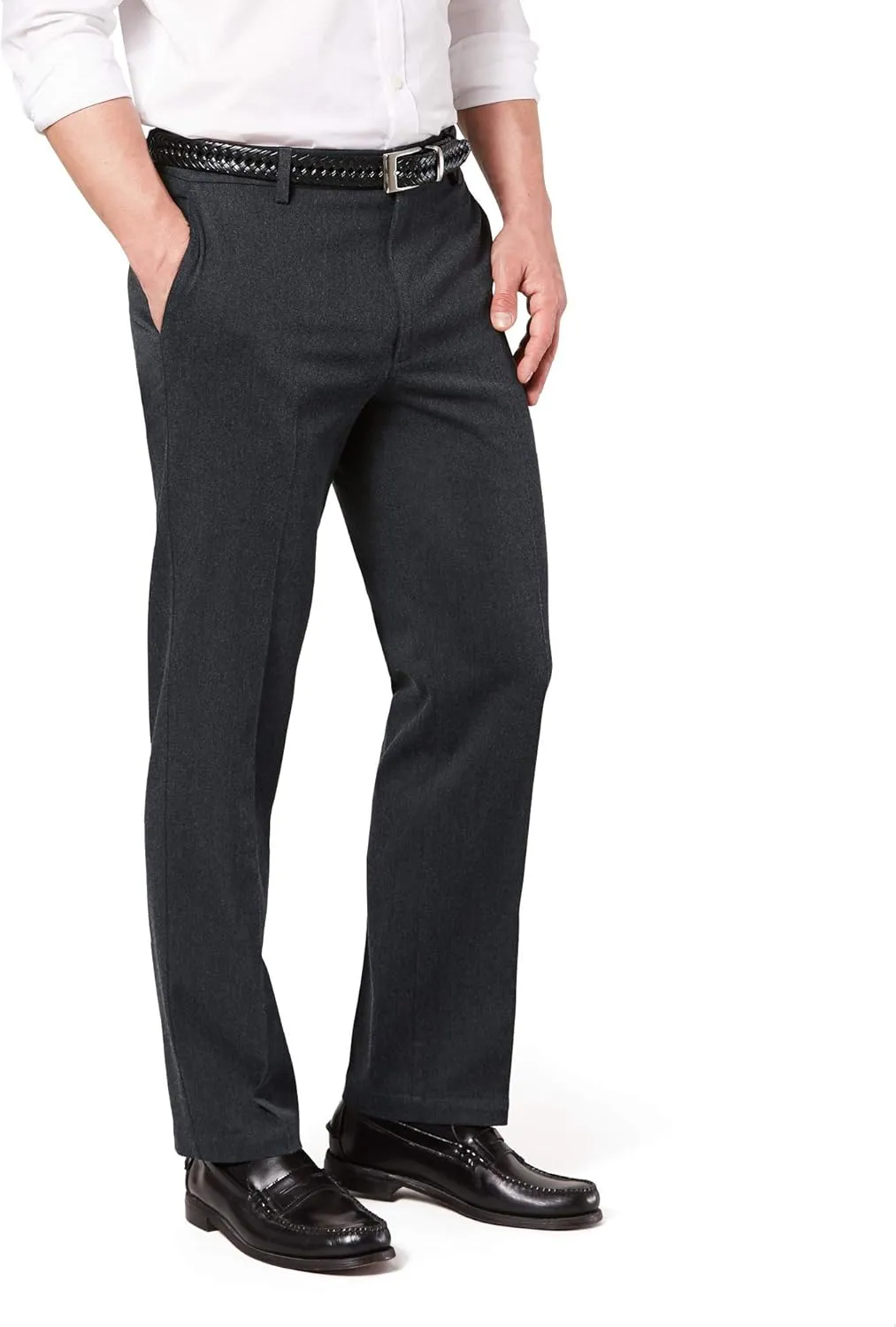 Dockers Men's Classic Fit Signature Khaki Lux Cotton Stretch Pants
