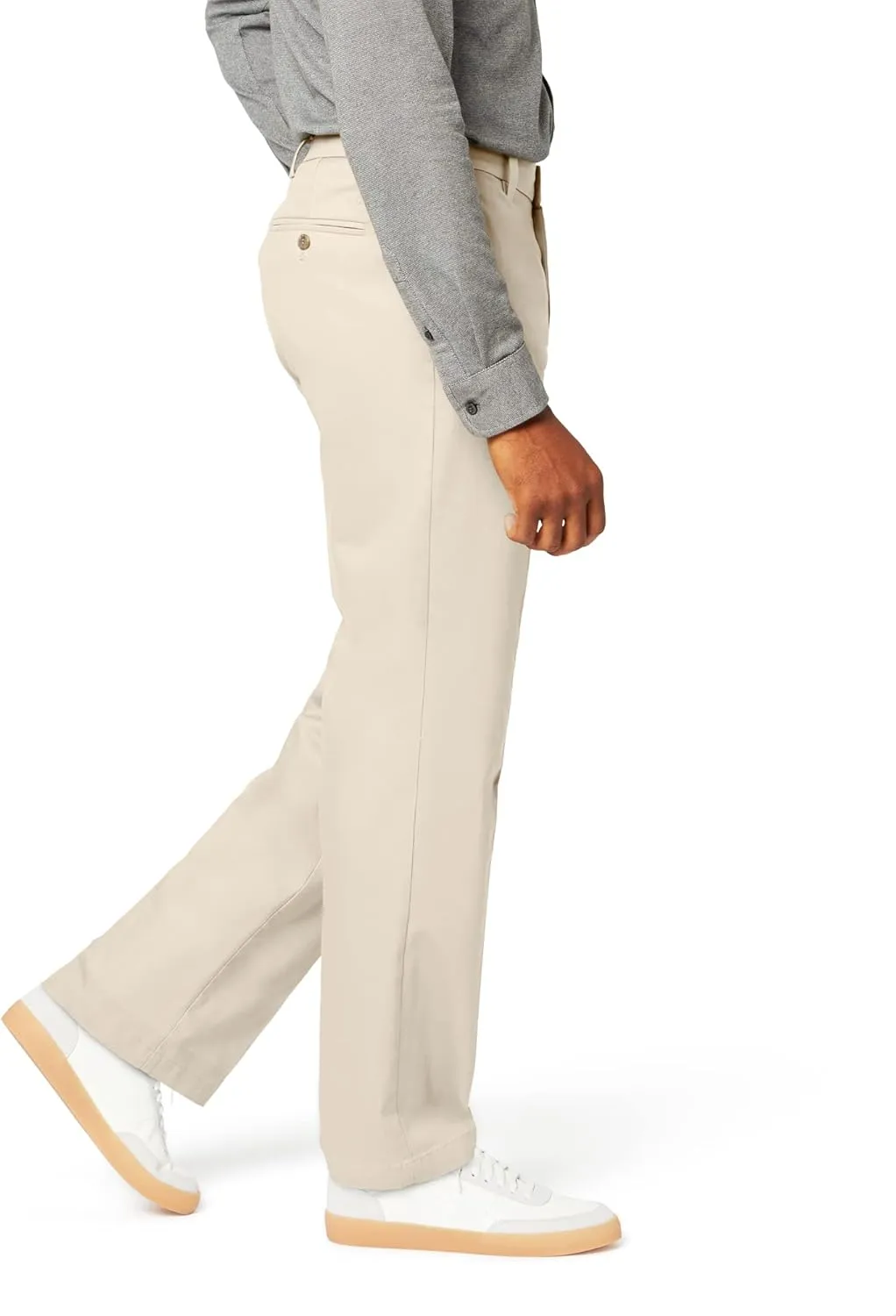 Dockers Men's Classic Fit Signature Khaki Lux Cotton Stretch Pants