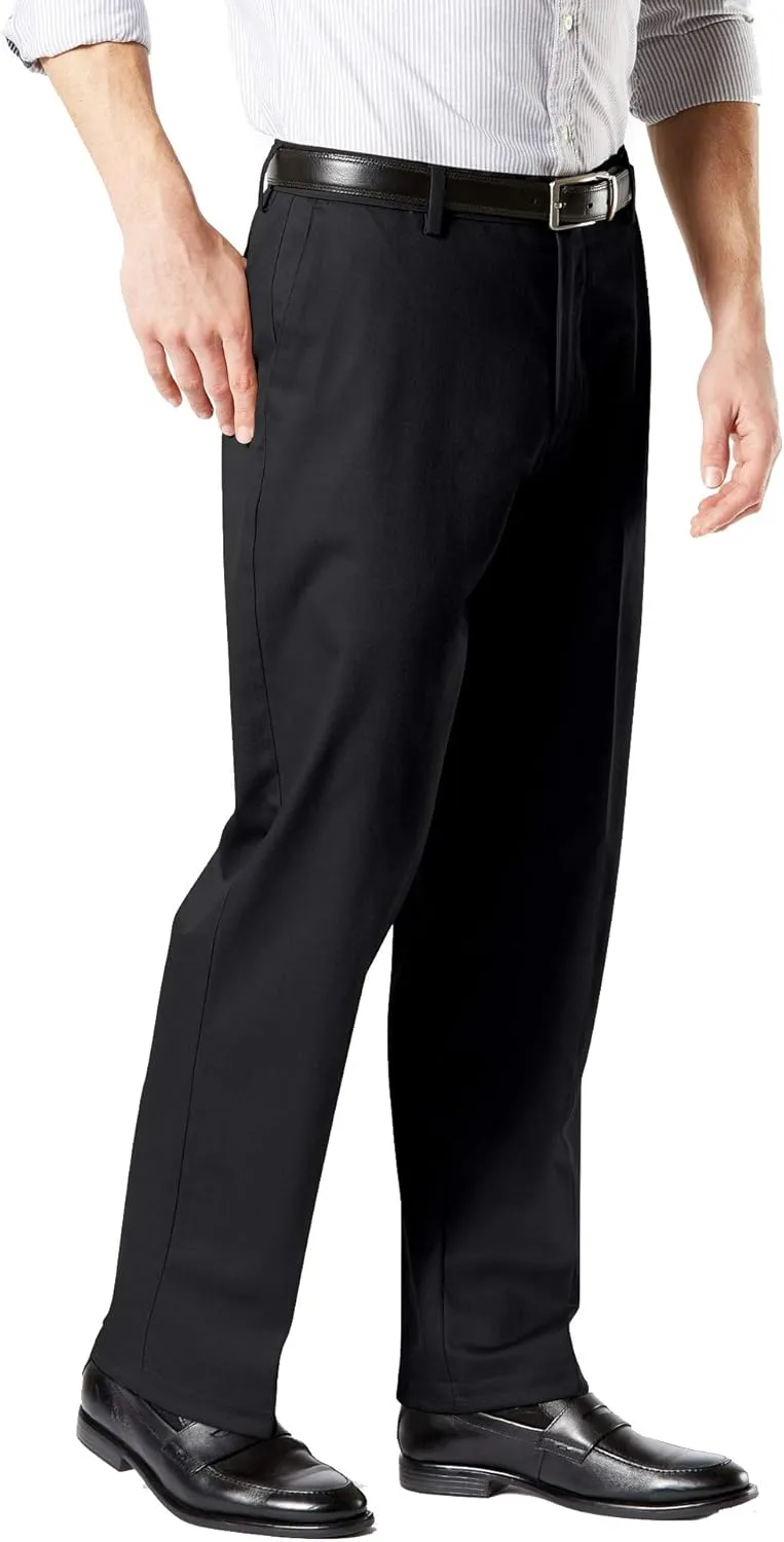 Dockers Men's Classic Fit Signature Khaki Lux Cotton Stretch Pants