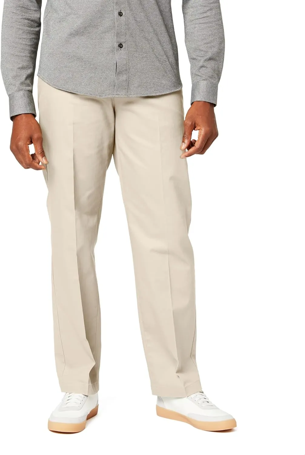 Dockers Men's Classic Fit Signature Khaki Lux Cotton Stretch Pants