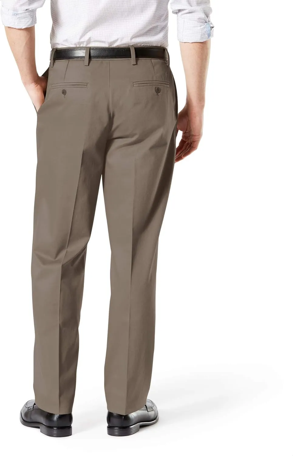 Dockers Men's Classic Fit Signature Khaki Lux Cotton Stretch Pants