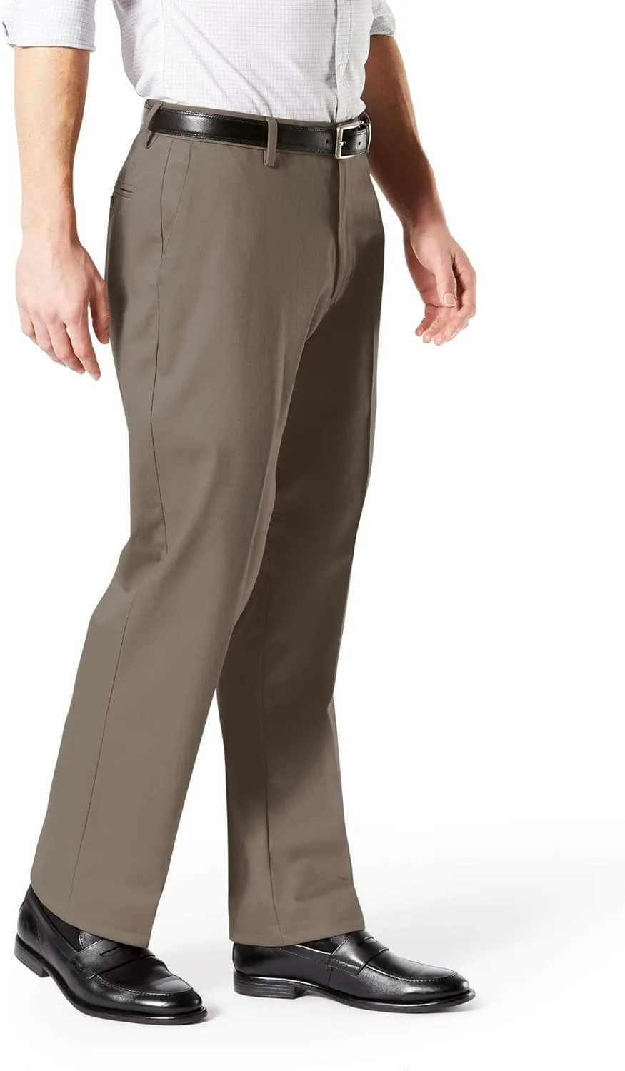 Dockers Men's Classic Fit Signature Khaki Lux Cotton Stretch Pants