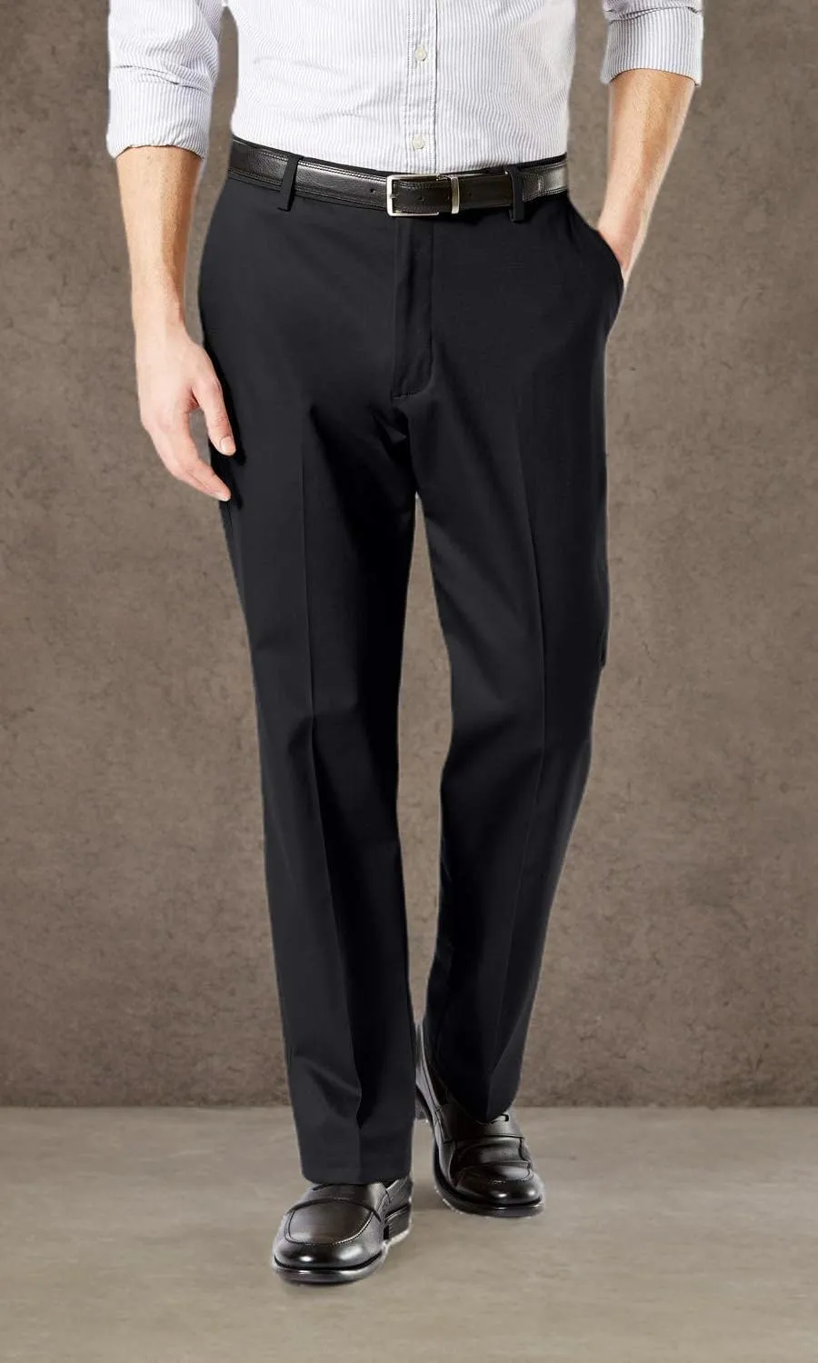Dockers Men's Classic Fit Signature Khaki Lux Cotton Stretch Pants