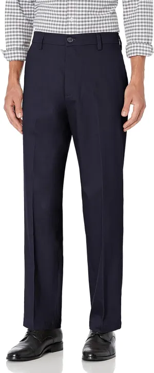 DOCKERS Mens Relaxed Fit Signature Khaki Lux Cotton Stretch Pants