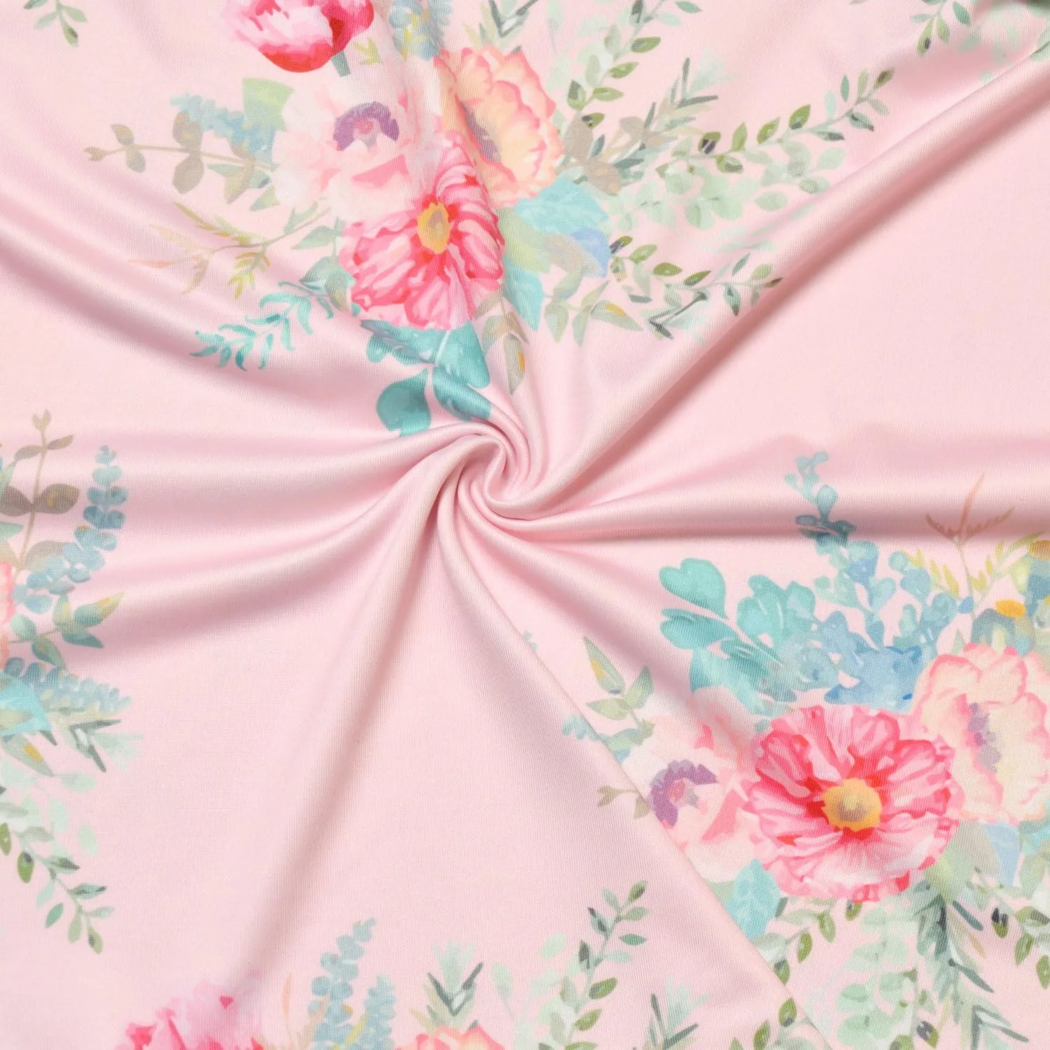 Girl Maxi Dress with Pockets Summer Floor Length Floral Sleeveless/Short Sleeve