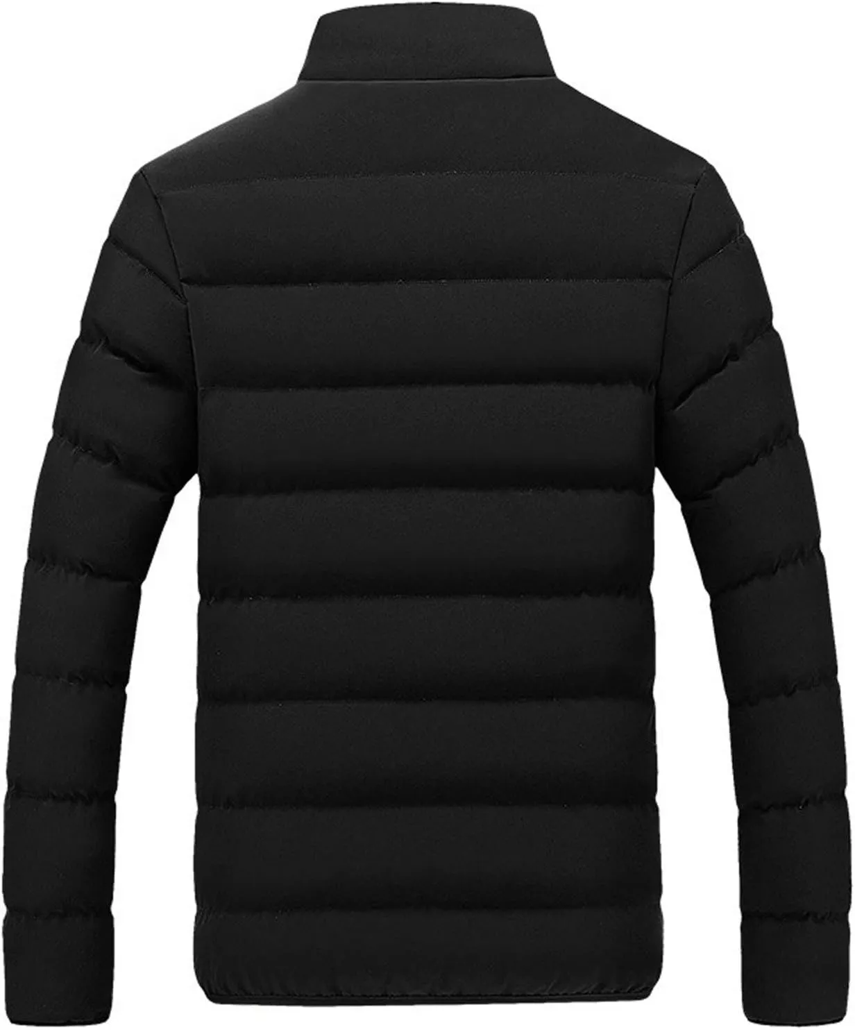 LCMTWX Coats for Men and Winter Jacket Coat Leisure Plus Size Hat Zip Pocket Cotton-Padded Warm Men's Thicken Warm Winter