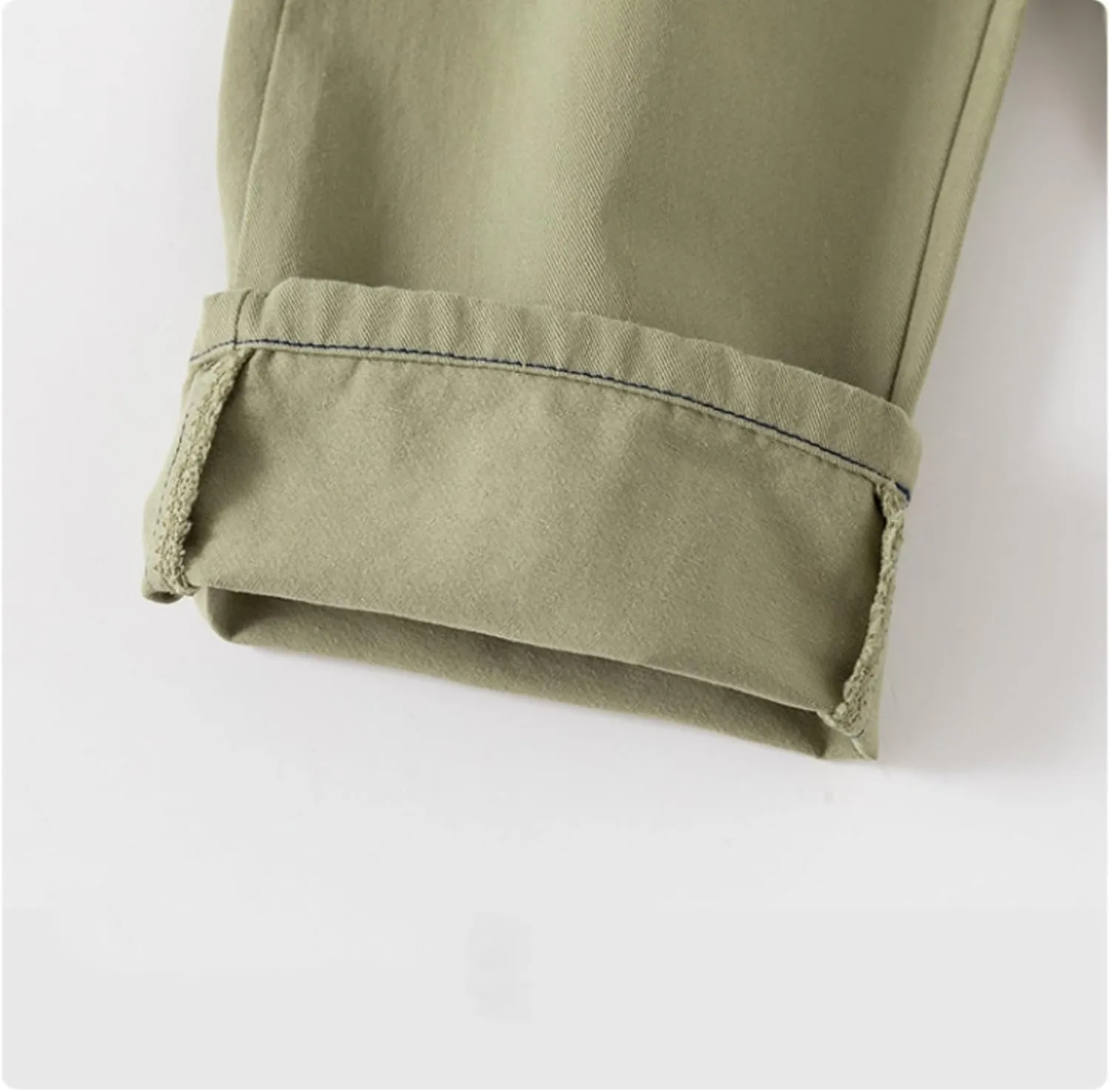 Little Boys Cargo Pants Elastic Waist Casual Pull on Pants Toddler Sweatpants Trousers Active Joggers Pants