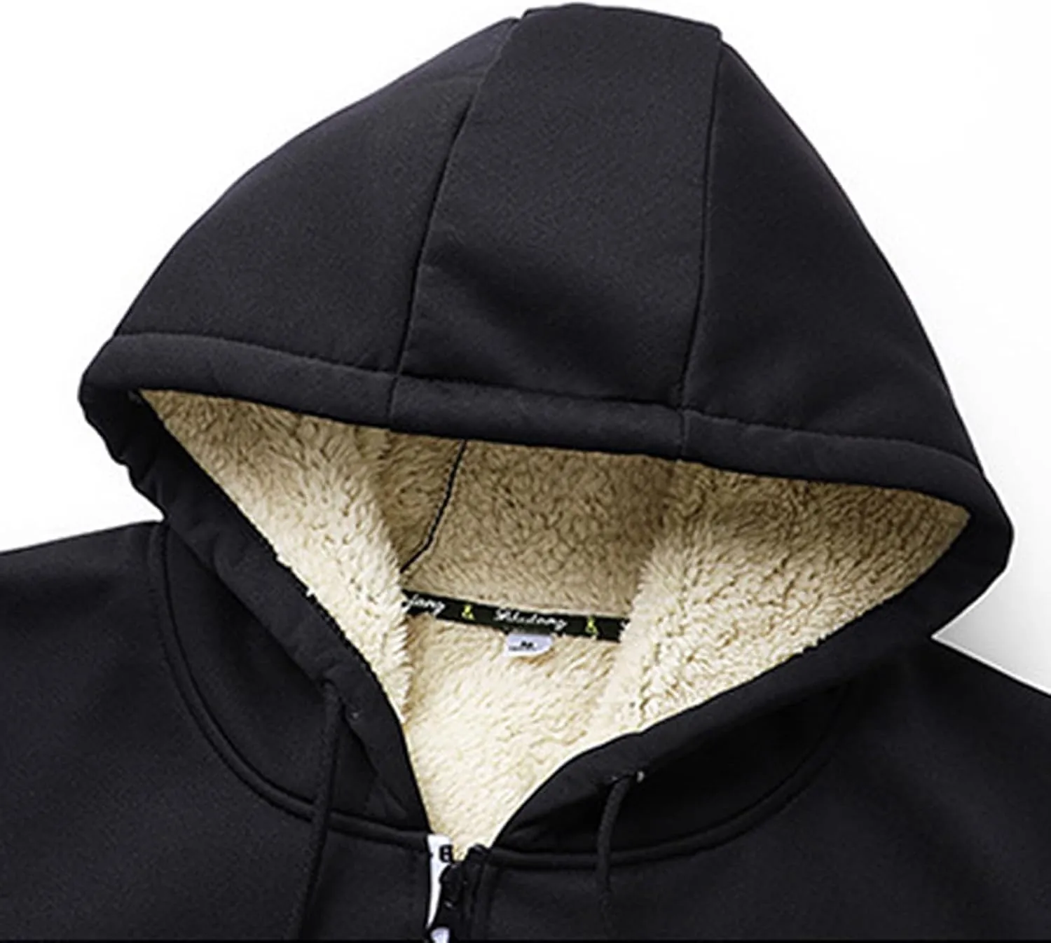 Men Winter Jacket Vintage Long Sleeve Coats: Trendy Print Jackets Classic Sweatshirt Sweaters Hoodie