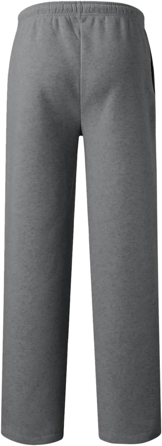 Men's Casual Pants Drawstring Lightweight Trousers Elastic Waist Yoga Lounge Pants with Pockets