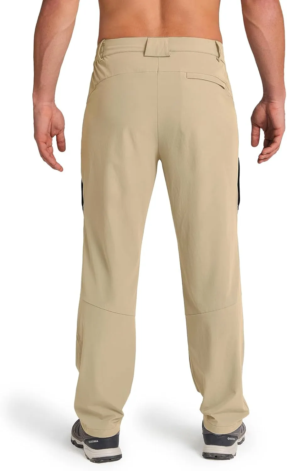 Men's Hiking Stretch Pants Lightweight Work Pants Waterproof Tactical Ripstop Cargo Pants