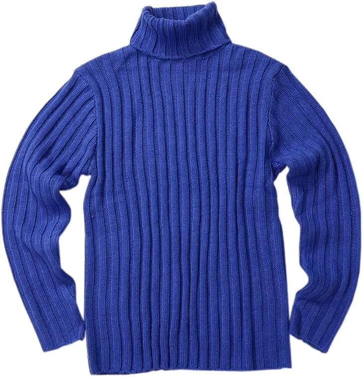 Mens Sweaters Turtleneck Cable Knitted Pullover Long Sleeve Slim Fit Chunky Casual Fall Winter Warm Cardigans