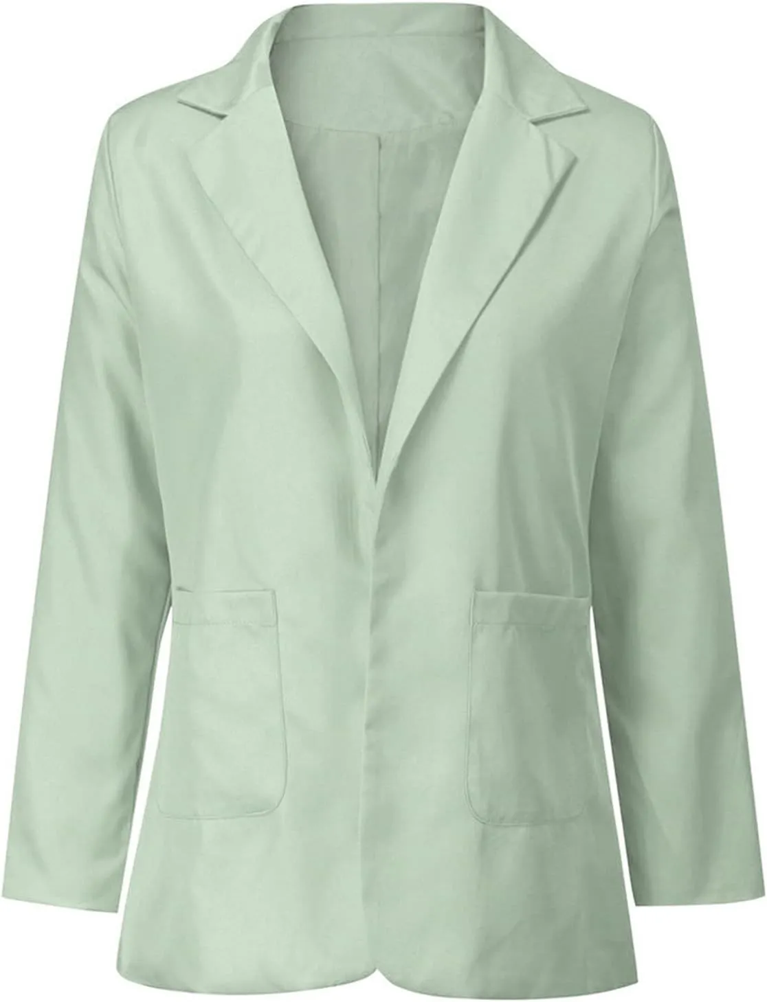 Oversized Blazers for Women Business Casual Long Sleeve Blazers Women's Long Blazer Open Front Cardigan Tops