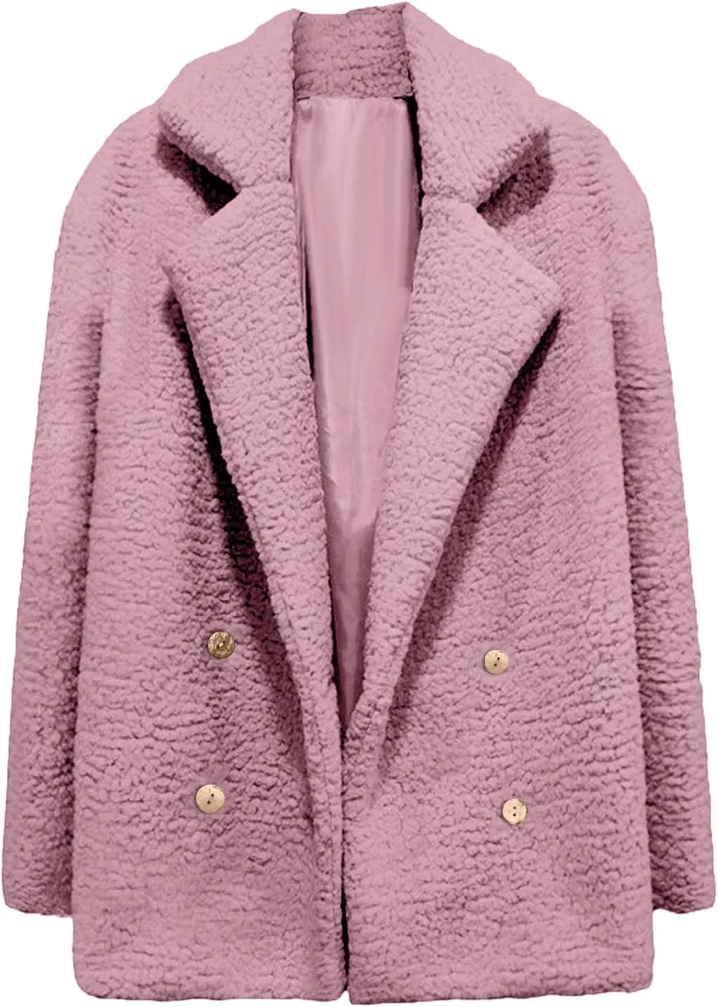 Oversized Sherpa Jackets for Women Fashion 2023 Casual Lapel Fuzzy Fleece Cardigan Fluffy Cozy Coat Outwear