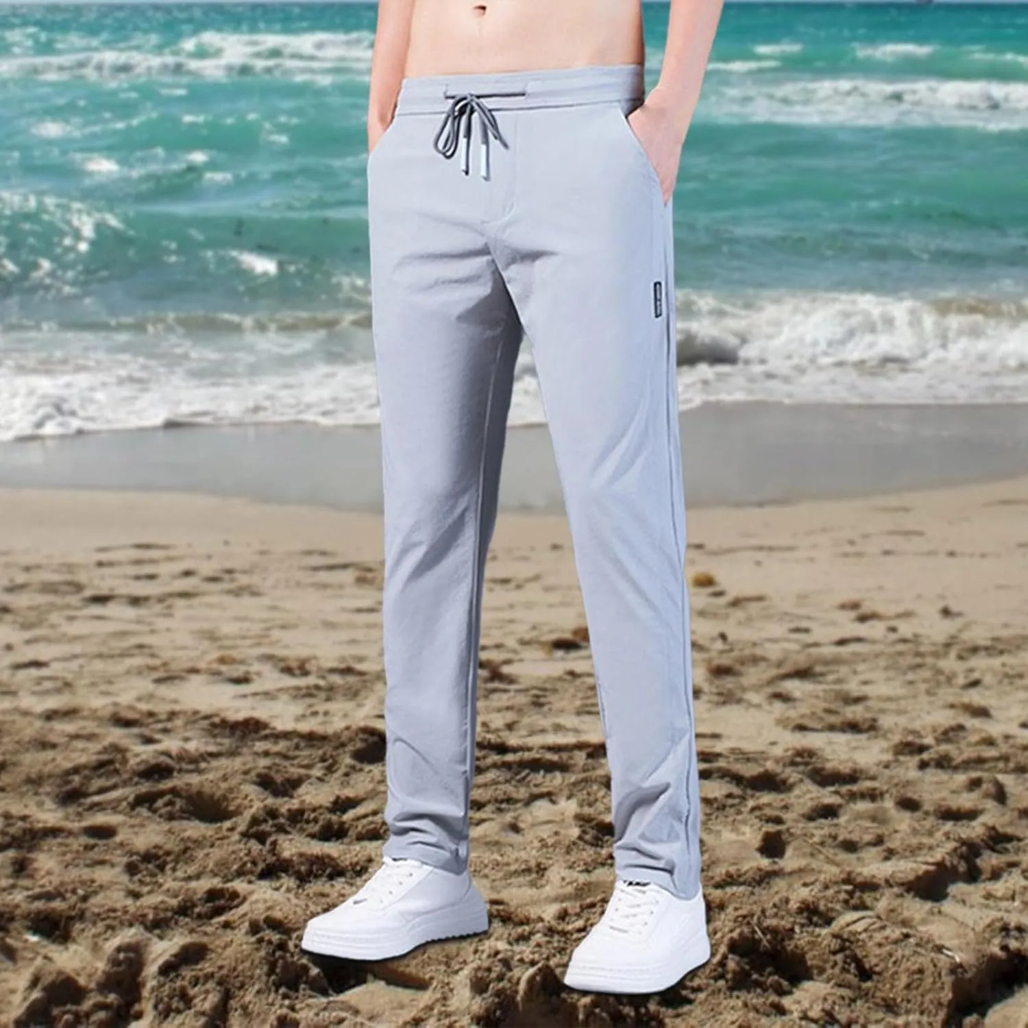 Pants Men Women,Unisex Comyfit Active Quick Drying Waterproof Plus Size Breathable Running Joggers Sweat Pants with Pockets