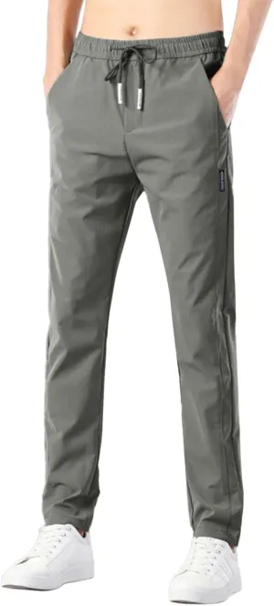 Pants Men Women,Unisex Comyfit Active Quick Drying Waterproof Plus Size Breathable Running Joggers Sweat Pants with Pockets