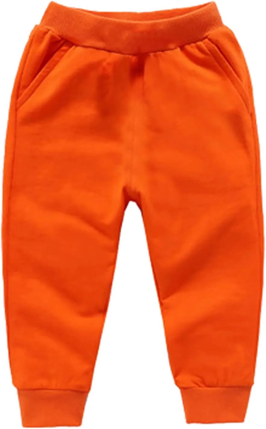 Solid Kids Sweatpants,Toddler Boys Jogger Pants Unisex Active Sweatpants Kids Casual Athletic Pull on Pants