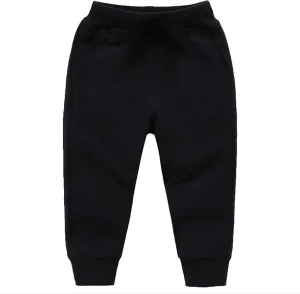 Solid Kids Sweatpants,Toddler Boys Jogger Pants Unisex Active Sweatpants Kids Casual Athletic Pull on Pants