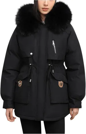 Winter Coats for Women Thicken Packable Puffer Jacket Cotton Winter Warm Parkas Daily Fashion Versatile Ourterwear