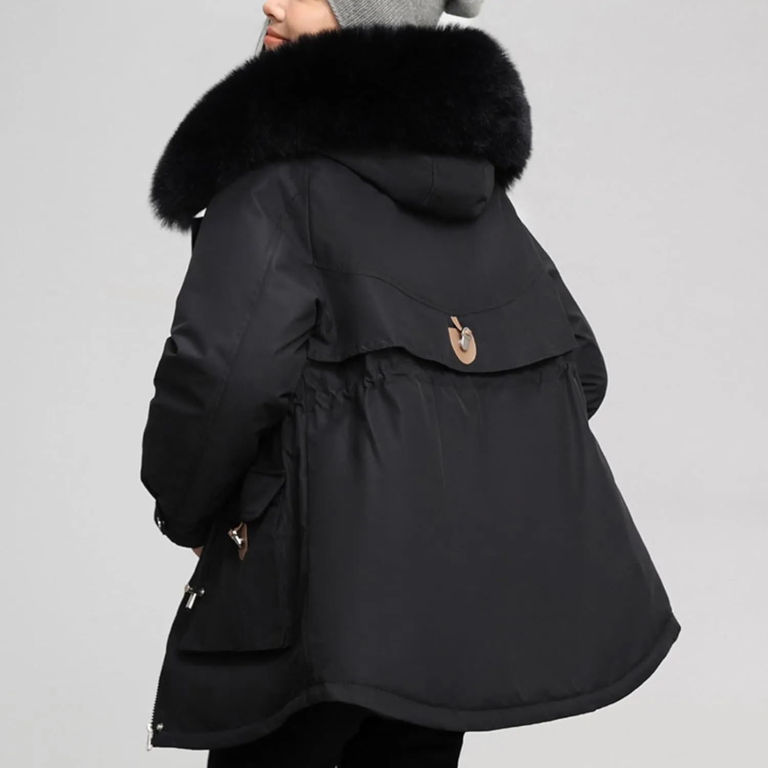Winter Coats for Women Thicken Packable Puffer Jacket Cotton Winter Warm Parkas Daily Fashion Versatile Ourterwear
