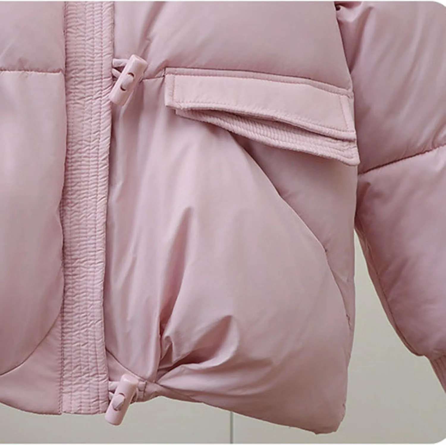 Winter Coats For Women With Hood Fleece Lined Thicken Warm Puffer Parkas Button Down Jacket Trendy Outfits Clothes