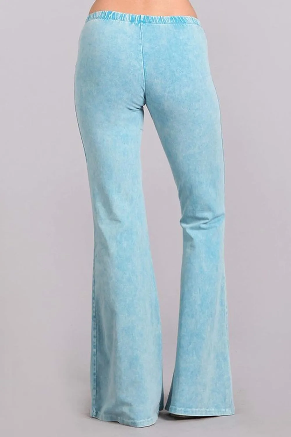 Women's Bell Bottoms Flared Yoga Stretch Pants Tie Dye High Waist