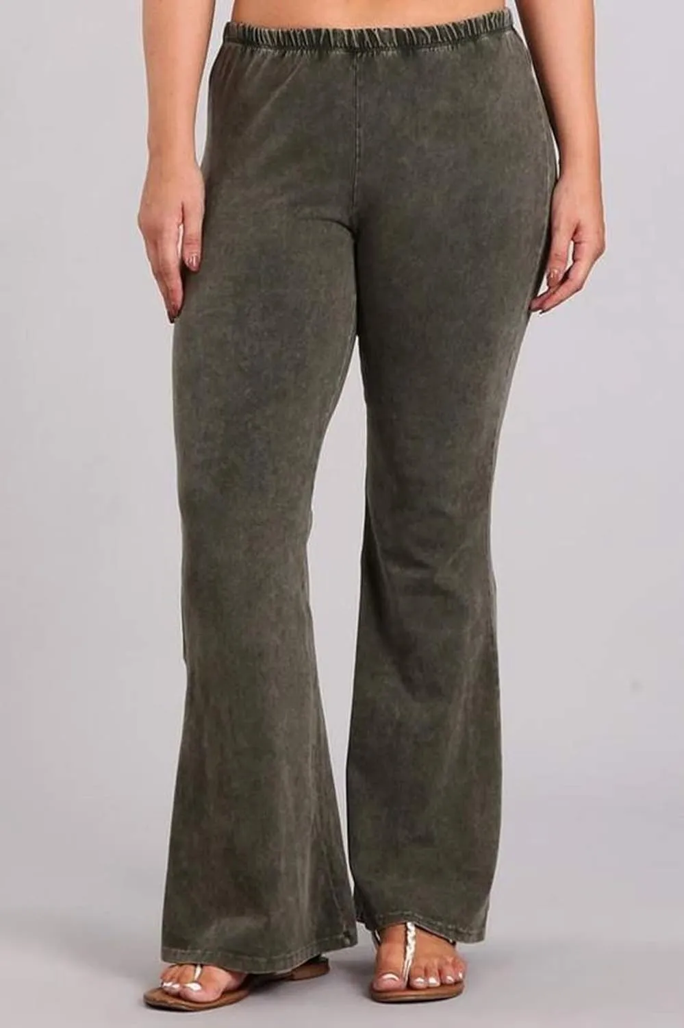 Women's Bell Bottoms Flared Yoga Stretch Pants Tie Dye High Waist