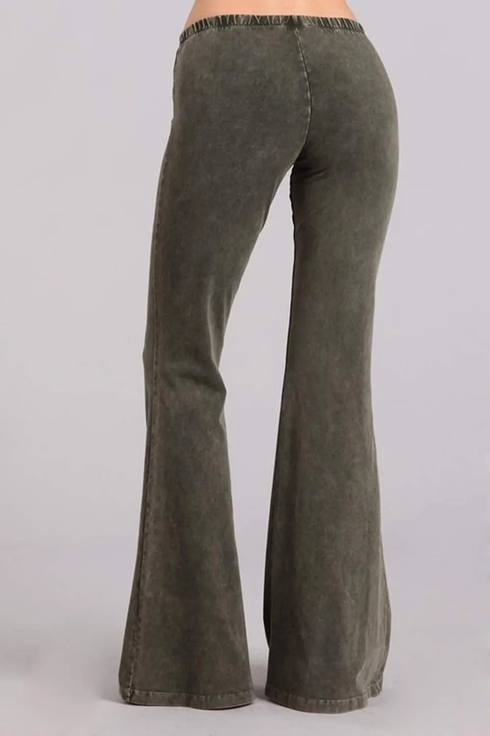 Women's Bell Bottoms Flared Yoga Stretch Pants Tie Dye High Waist