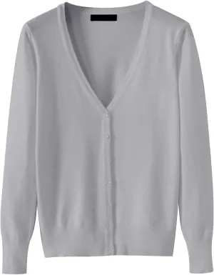 Women's Fashion Cardigan Sweatshirts Straight Tube Sweater Cardigan Light Weight Zip Up Cardigan Women Womens Fall