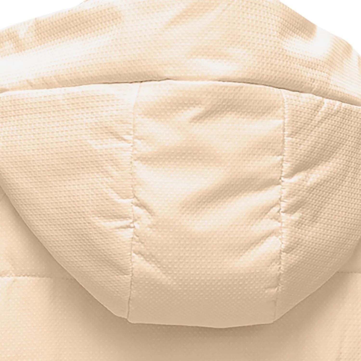 Womens Quilted Hooded Down Jacket Midium Length Plus Size Lightweight Puffer Coat Winter Warm Outfit with Pockets