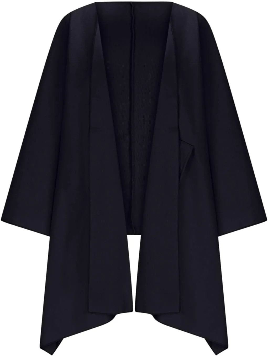 Women's Shawl Wrap Coat Fall Winter Oversized Casual Open Front Cape Cardigan Sweater Boho Buffalo Poncho