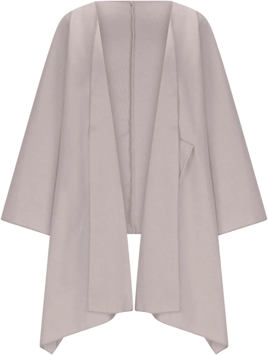 Women's Shawl Wrap Coat Fall Winter Oversized Casual Open Front Cape Cardigan Sweater Boho Buffalo Poncho