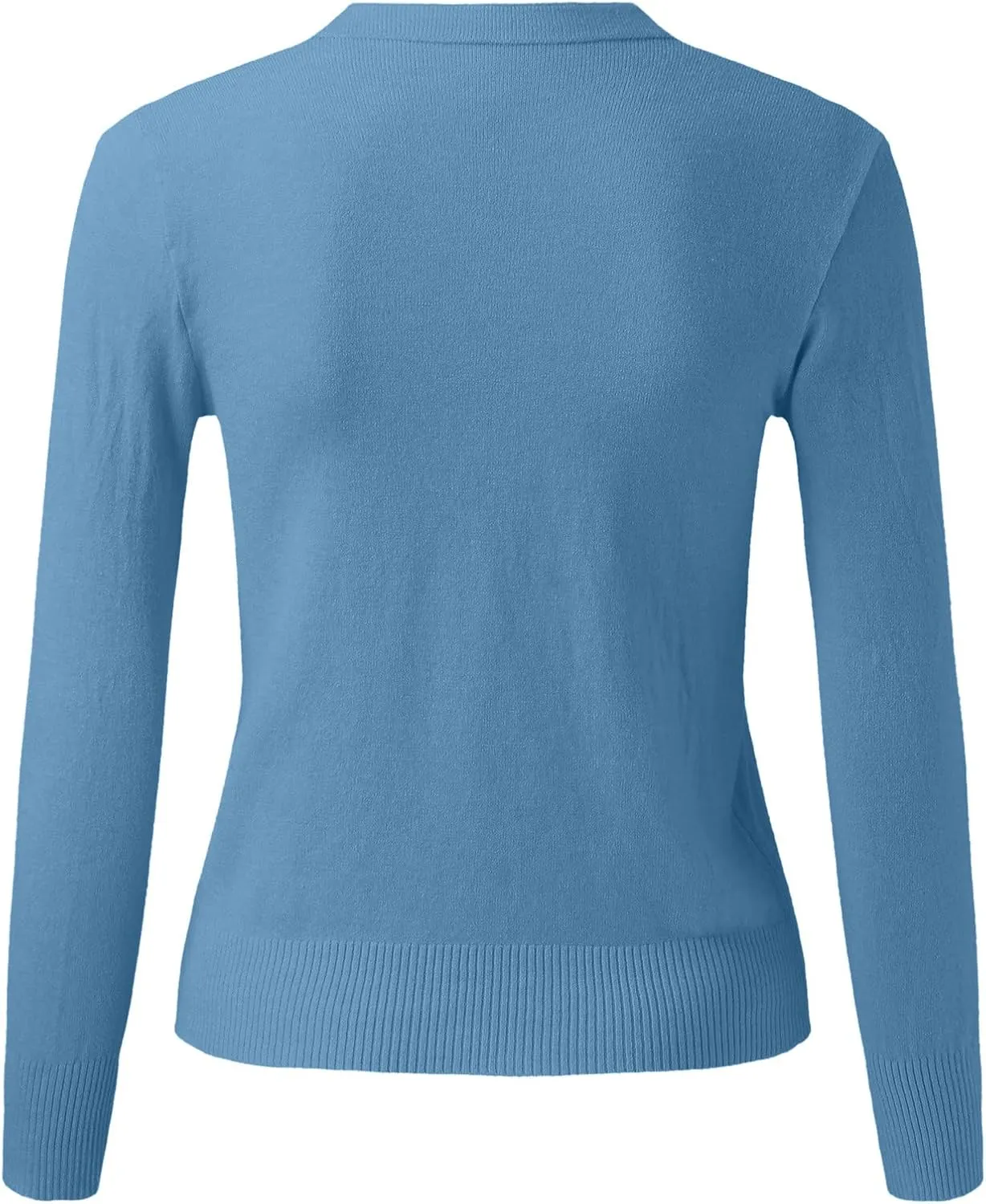 Womens Simple Solid Cardigans Long Sleeve Open Front Sweaters Casual Loose Slim Jacket Daily Going Out Fall Clothes